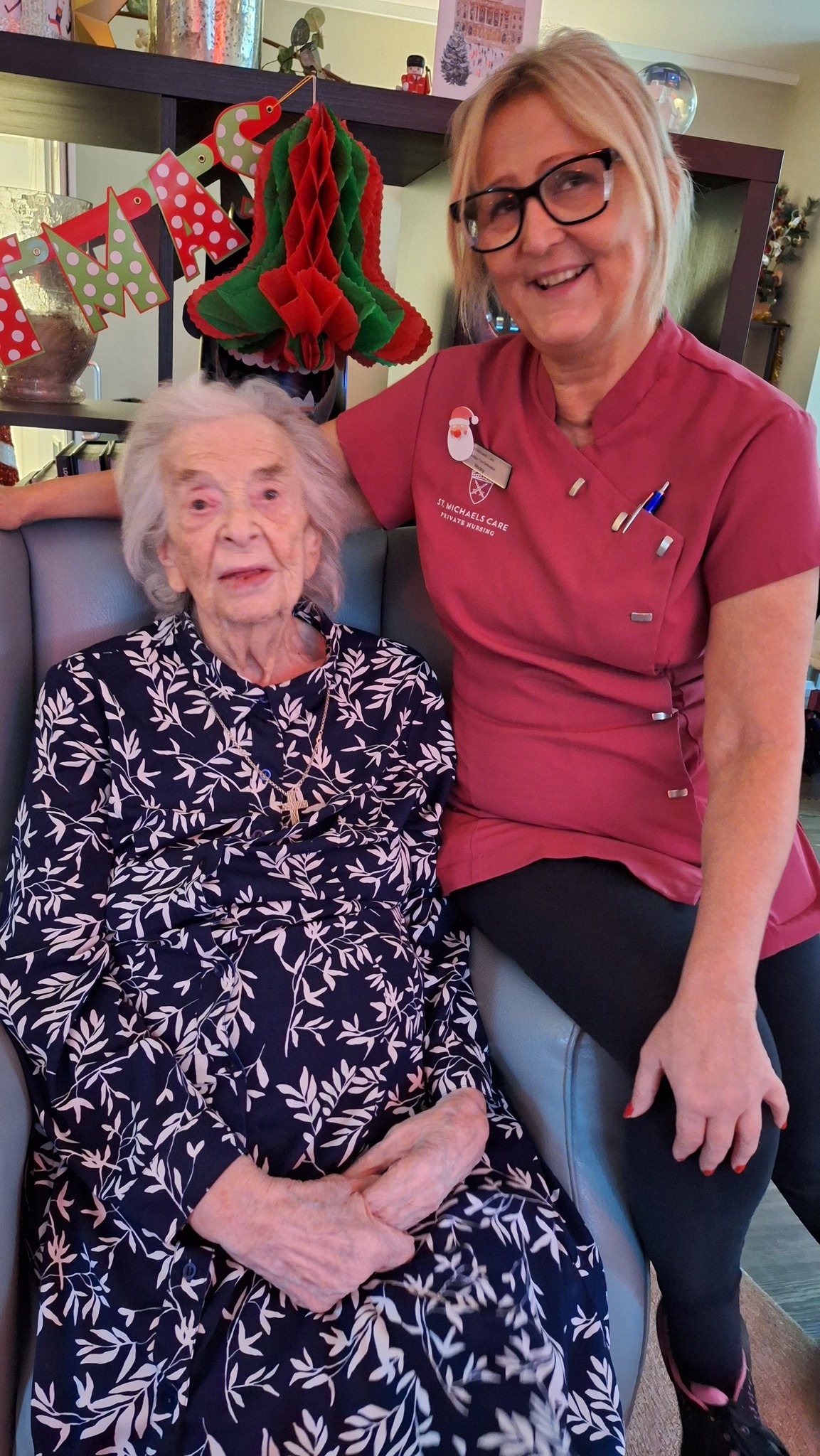 What is nursing care in a care home